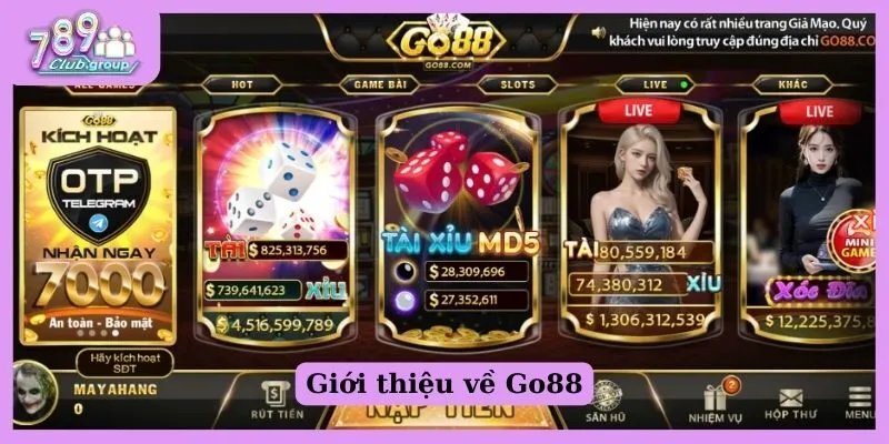 Go88 - Cổng game đổi thưởng chất lượng hot nhất 2024 1 Đôi nét về thương hiệu Go88
