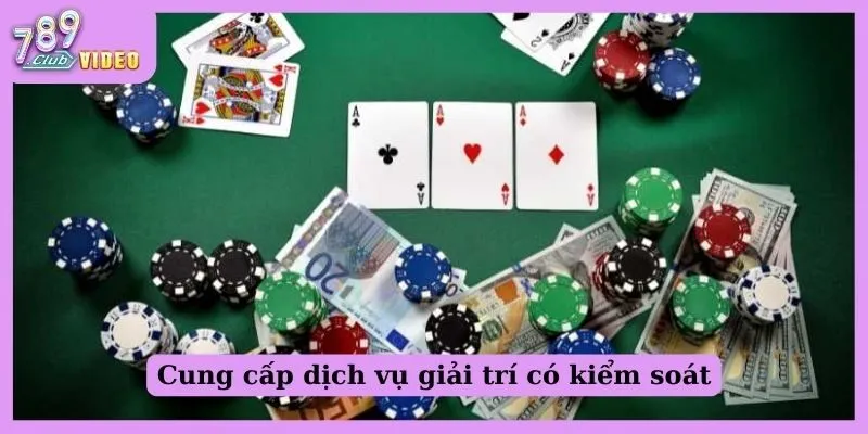 Làm sao để nhận biết một casino trực tuyến uy tín? 3 Cung cấp dịch vụ giải trí có kiểm soát