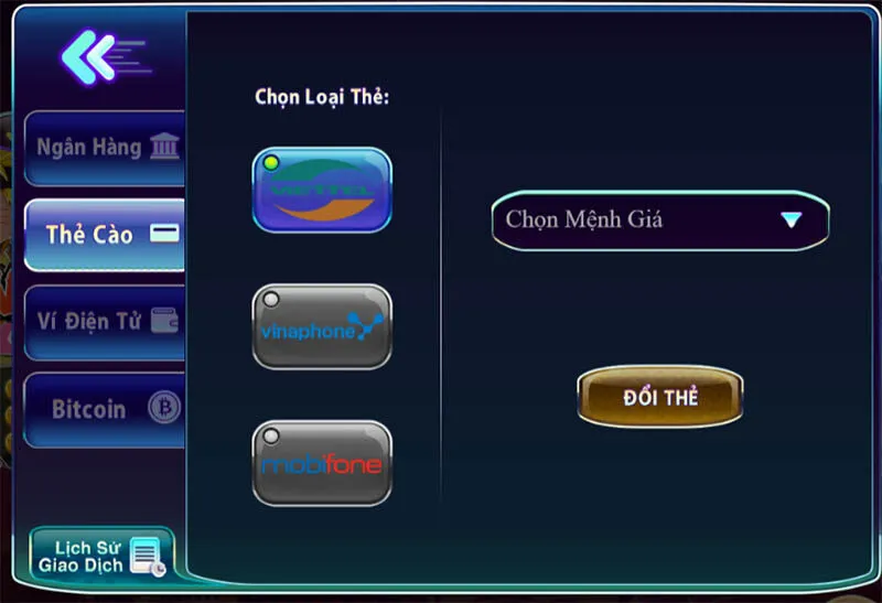 Rút tiền 789 club